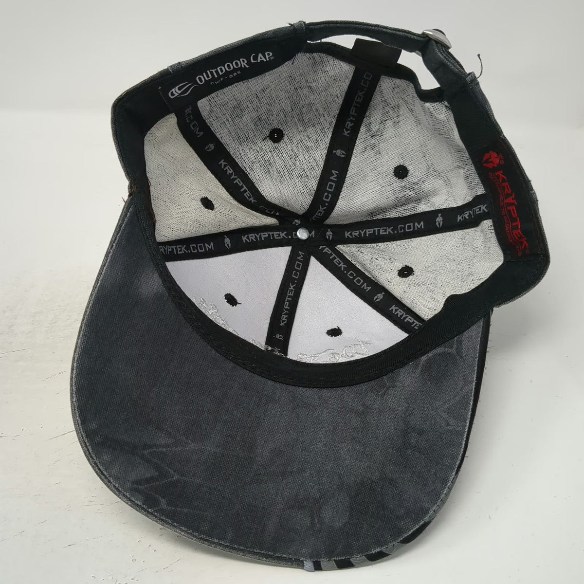 Outdoor Cap Black Baseball Cap One Size Kryptek Camo We The People USA Flag Hat