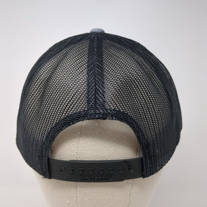 Jovial Jerry's Mountain Home ID Trucker Hat Gray OS Adjustable Mesh Richardson