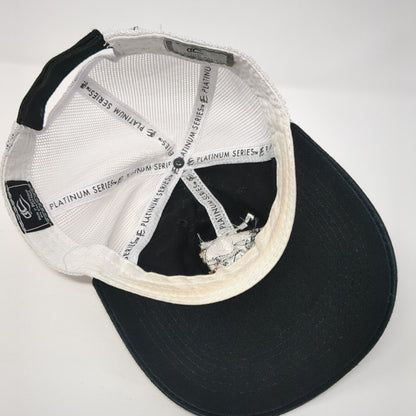 Peg Leg Porker Strapback Trucker Hat Black One Size Adjustable Mesh Outdoor Cap