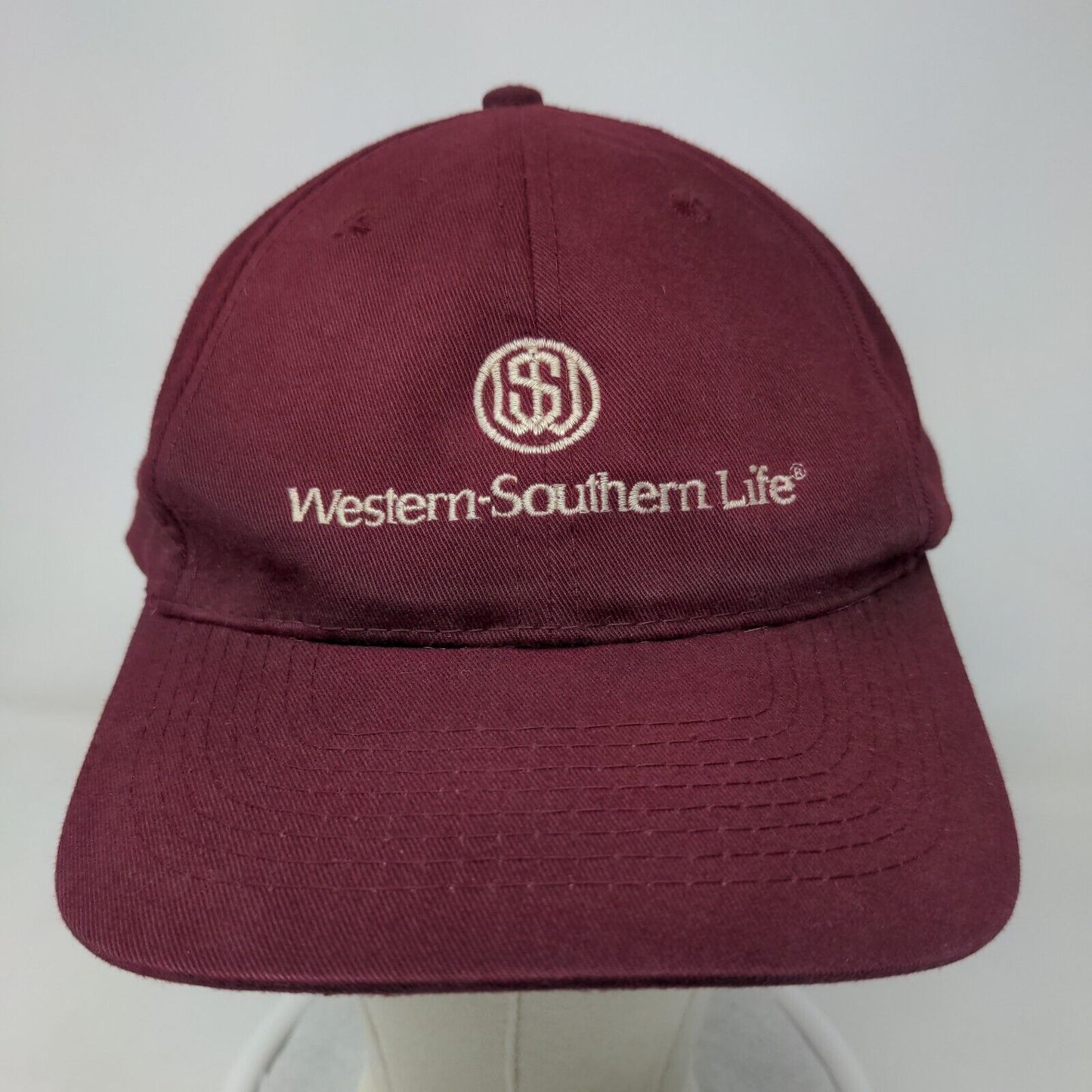 Western-Southern Life Slideback Hat Red One Size Embroidered Adjustable