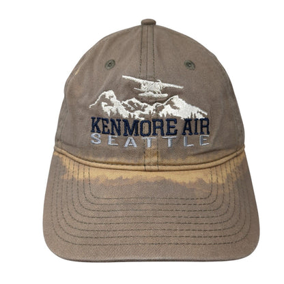 Kenmore Air Seattle Est. 1946 Slideback Hat Brown OS Adjustable Gear For Sports