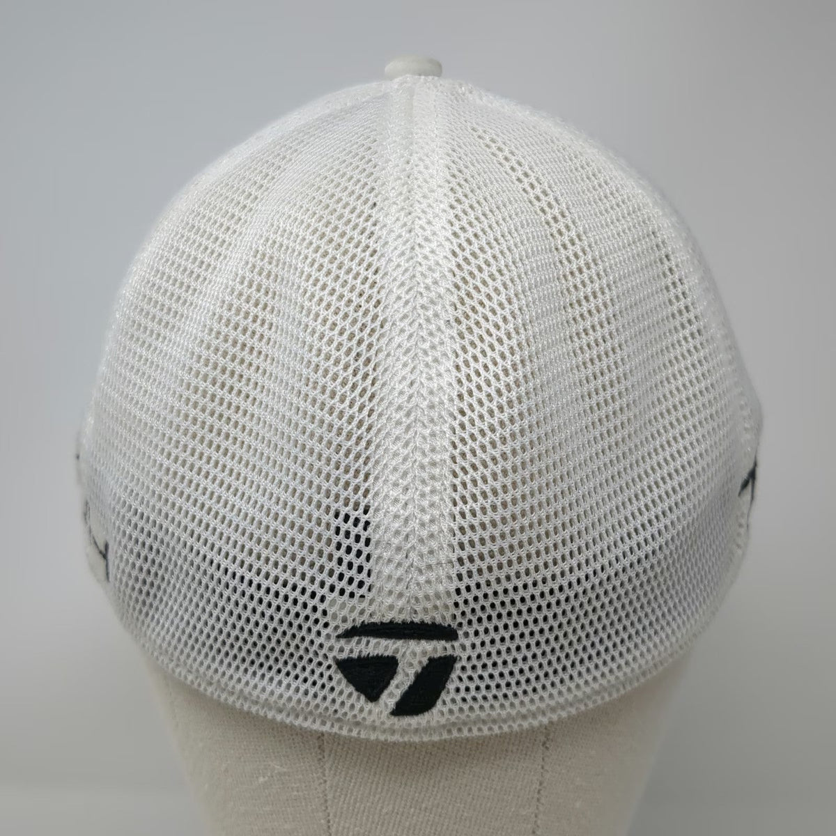 TaylorMade Baseball Cap White M Stealth TP5 A-Flex Golf Hat Mesh Performance