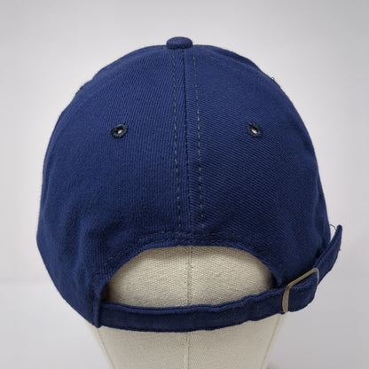 Machinists Slideback Hat Blue One Size Adjustable Embroidered American Needle