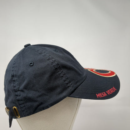 CO Mesa Verde Slideback Hat Blue One Size Adjustable Embroidered Polar USA