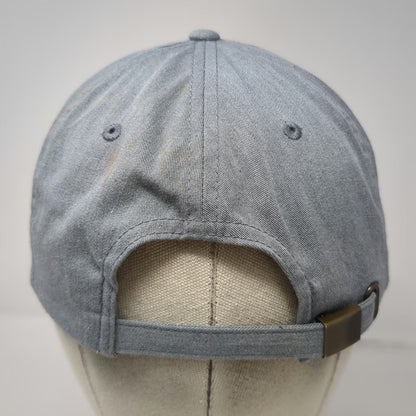 Richardson Baseball Cap Gray One Size Volans Tequila Leather Patch Strapback Hat