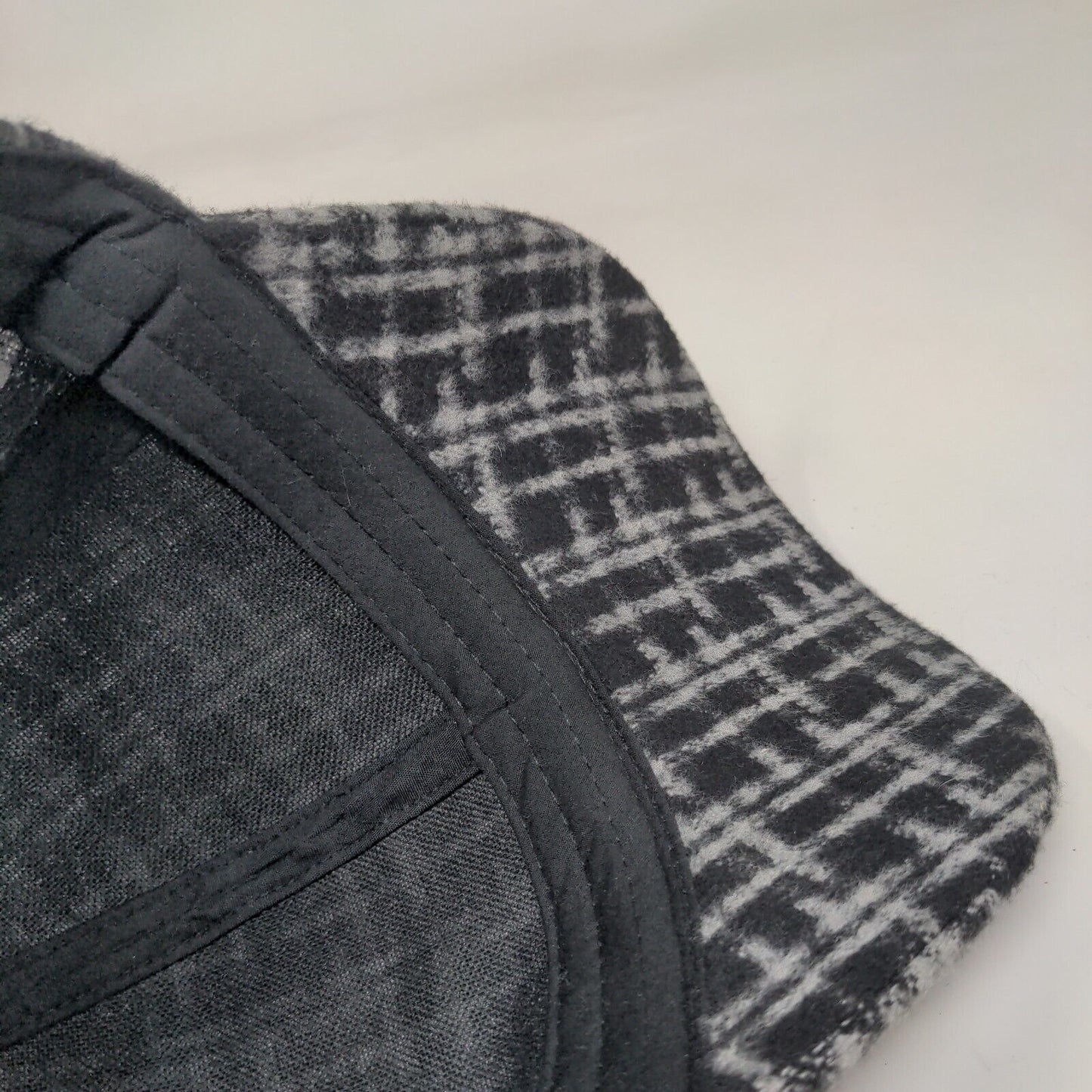 David And Young Strapback Hat Multicolor One Size Plaid 6 Panel