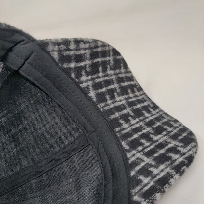 David And Young Strapback Hat Multicolor One Size Plaid 6 Panel