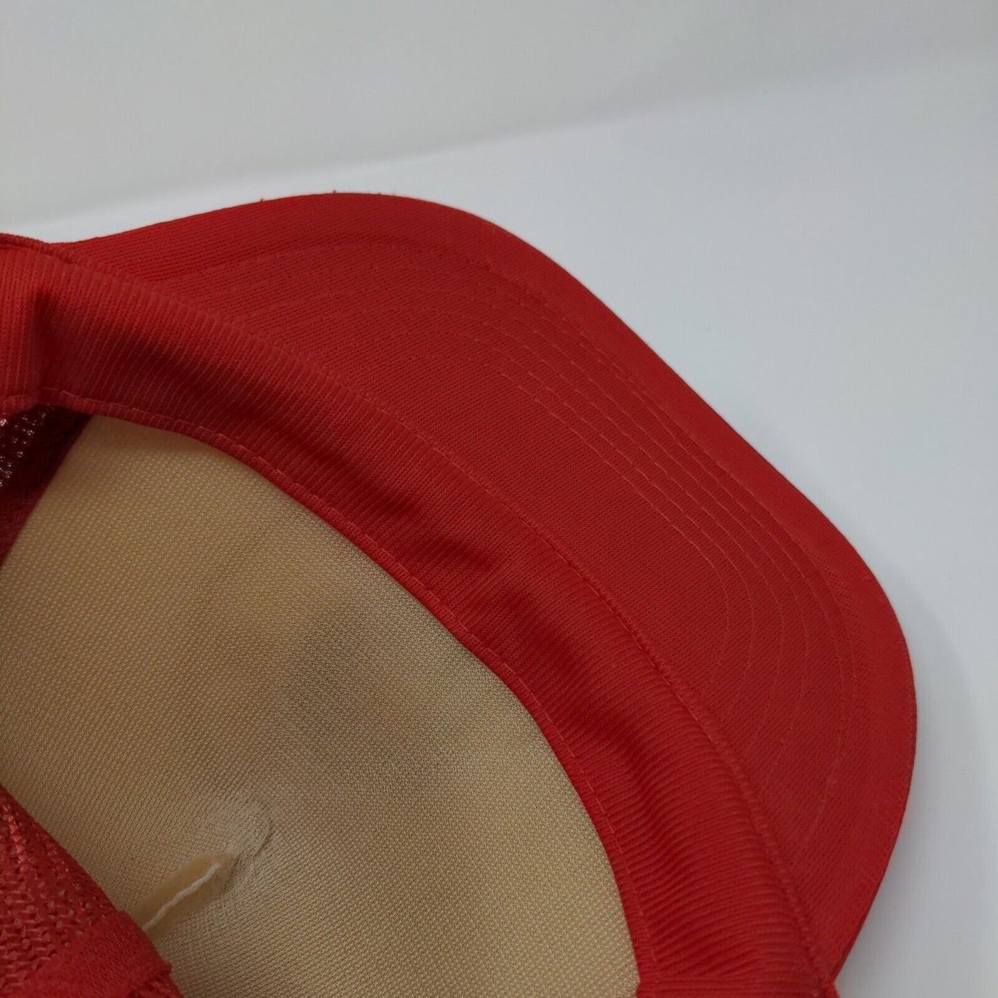 Key West Florida Snapback Trucker Hat Red OSFA Adjustable Mesh Back Rope