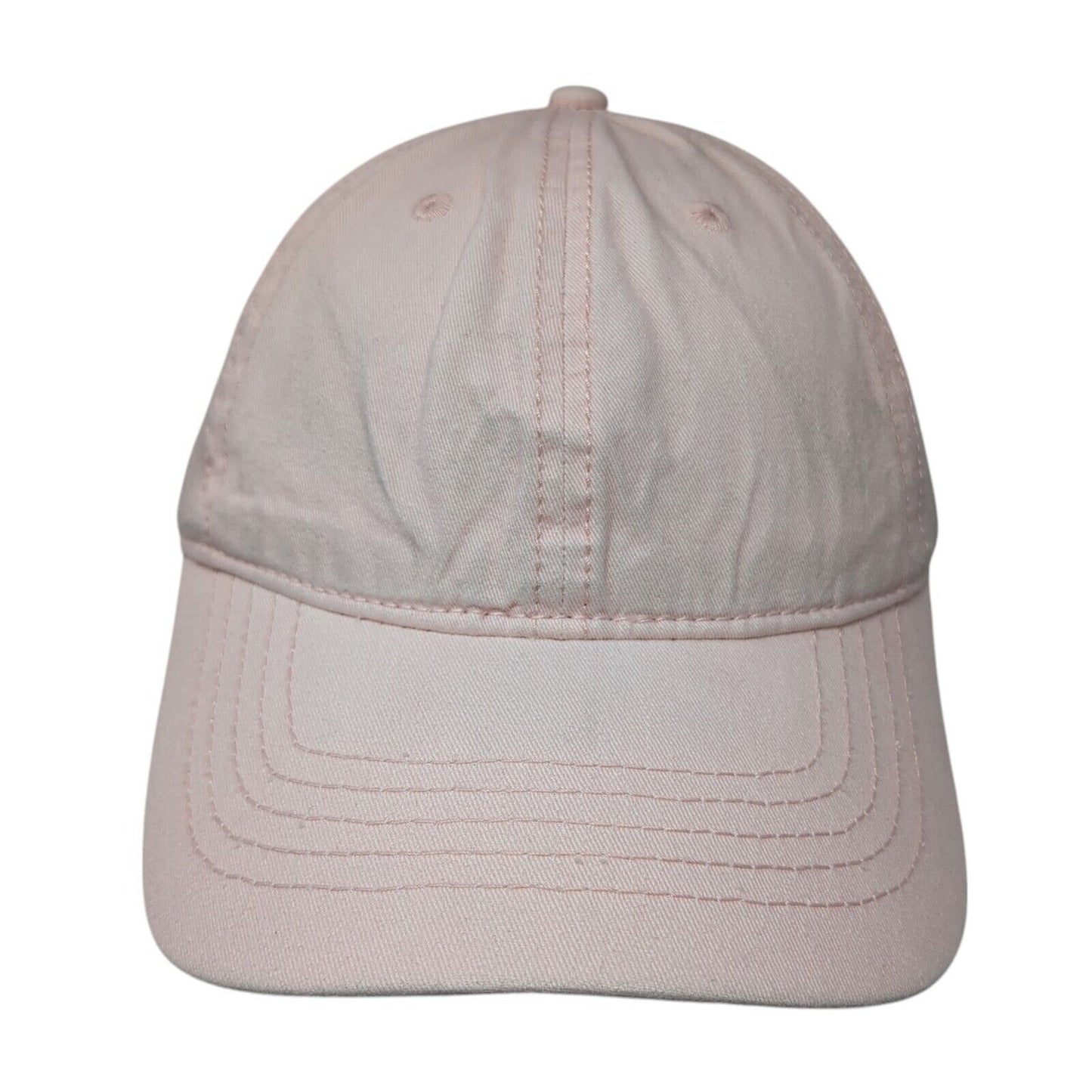 Unbranded Slideback Hat Pink Rose Blush One Size Adjustable Blank