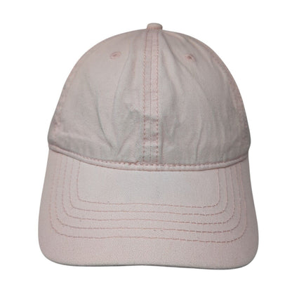 Unbranded Slideback Hat Pink Rose Blush One Size Adjustable Blank