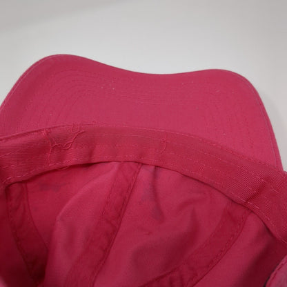 Eckos Slideback Hat Pink One Size Adjustable Vented Holes 6 Panel Blank