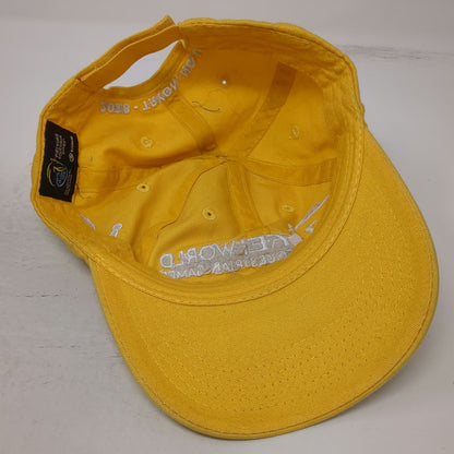 Dyehard Baseball Cap Yellow One Size Tryon 2018 Driving World Equestrian Games