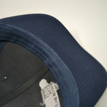 Richardson Trucker Hat Blue One Size Crawford Door Sales Mesh Back Snapback