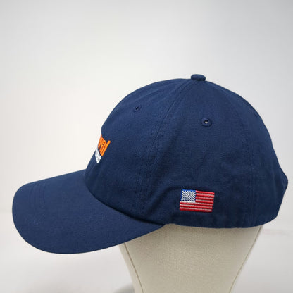 Snapback Blue One Size Hat General Pipe Cleaners American Flag Logo Plumbing