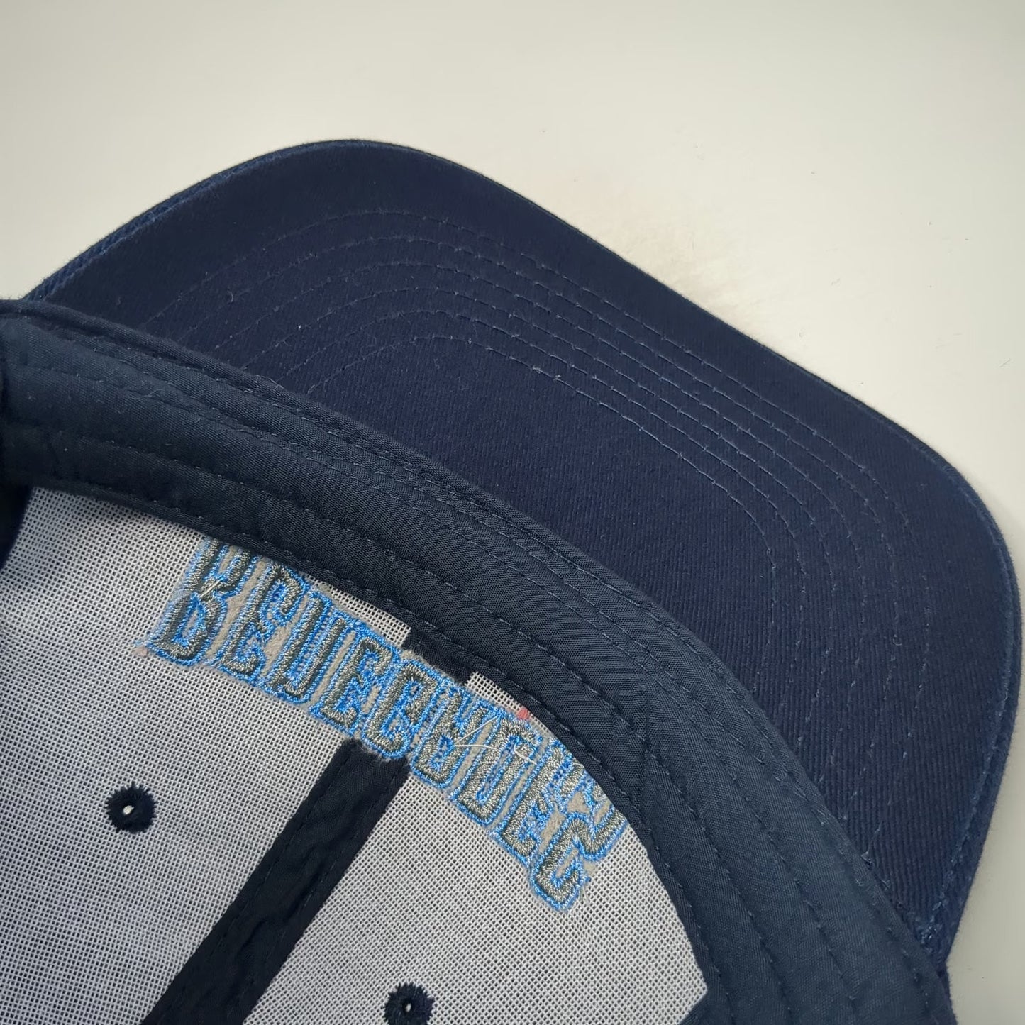 bwm Global Baseball Cap Blue One Size Strapback Renegades Logo Embroidery Hat