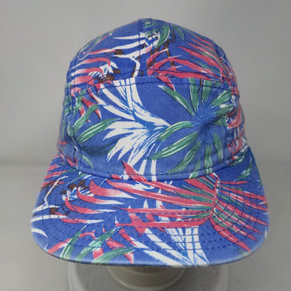 Lids Strapback 5 Panel Cap Multicolor One Size Adjustable Tropical Print