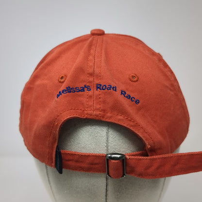 Levelwear Baseball Cap Orange Blue One Size Melissa's Road Race Banff Canada Hat