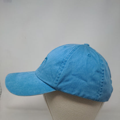 Unbranded Slideback Hat Blue One Size Embroidered Logo Adjustable