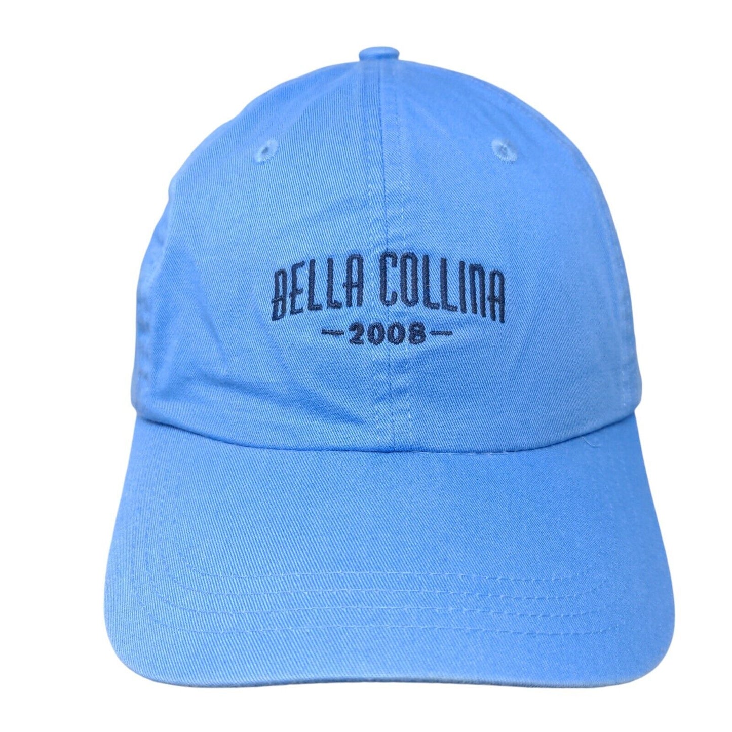 Bella Collina 2008 Slideback Hat Blue Mid Fit Embroidered Ahead