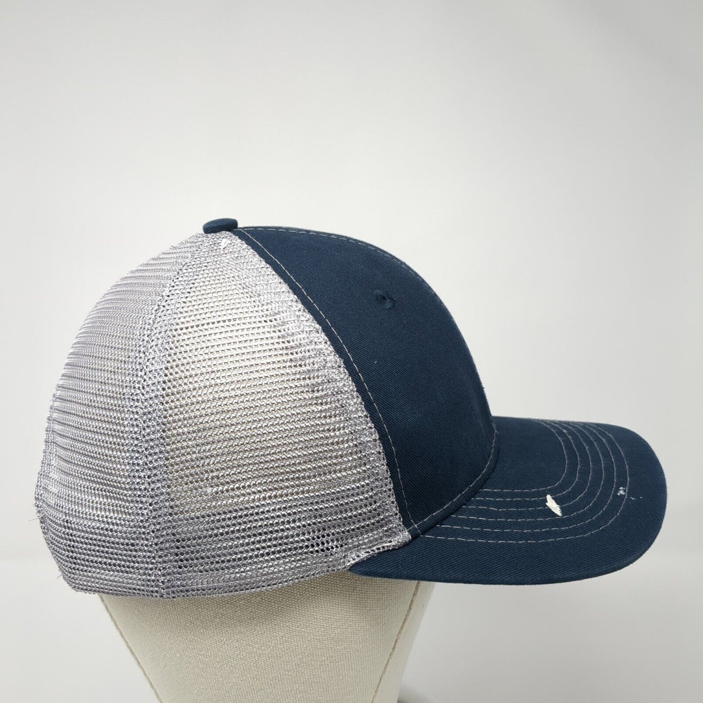 Native Idaho Snapback Trucker Hat Blue OS Adjustable Mesh Arcadian Outfitters