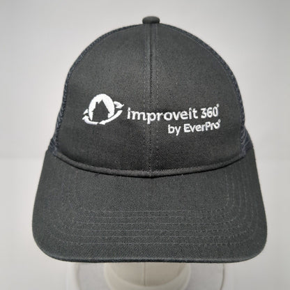 Improveit 360 by EverPro Strapback Trucker Hat Gray One Size Mesh Back