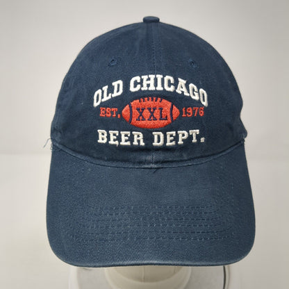 Old Chicago Beer Dept. XXL Est. 1976 Slideback Hat Blue One Size Port & Company