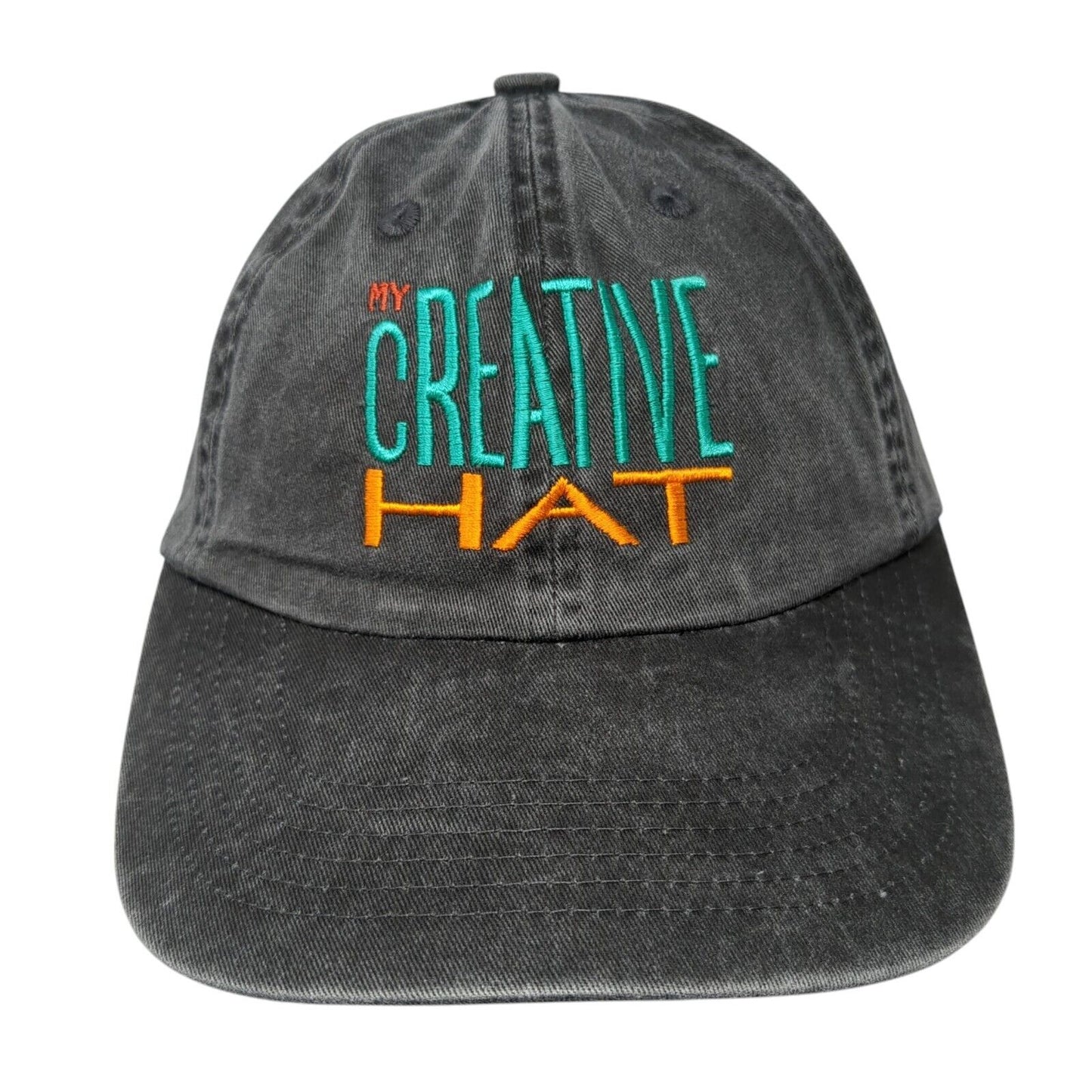 My Creative Hat Explainly Slideback Hat Gray One Size Port Authority