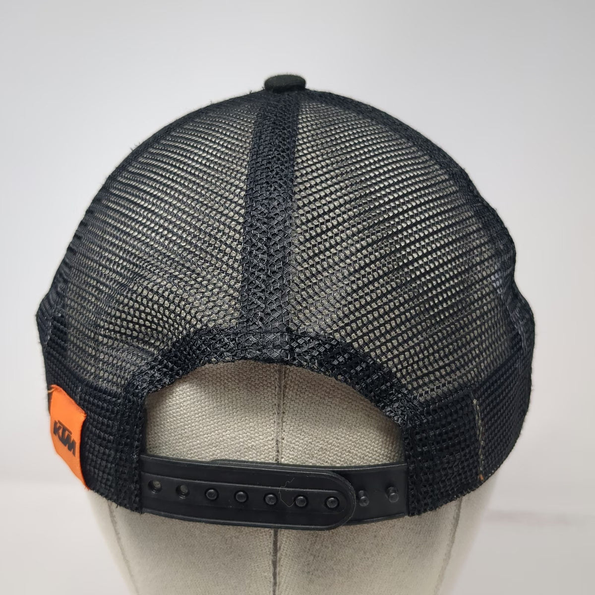 New Era Trucker Hat Gray One Size KTM Adventure Rider Rally Mesh Snapback