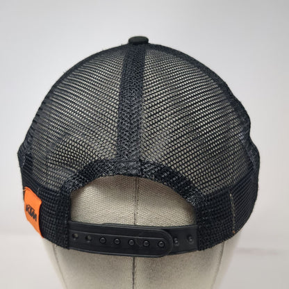 New Era Trucker Hat Gray One Size KTM Adventure Rider Rally Mesh Snapback