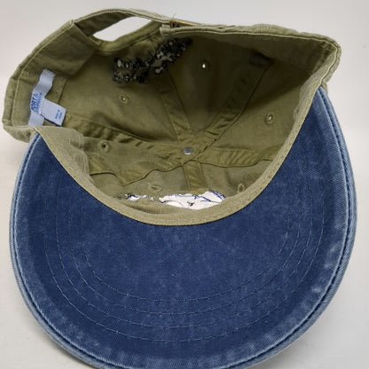 Port & Company Baseball Cap Green Blue One Size Hat Idaho2Fly Cancer Connection