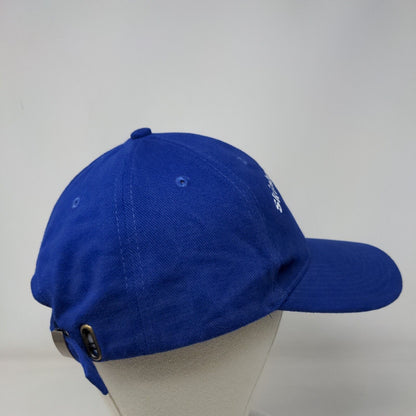 Skip Bo Fest 2021 Slideback Hat Blue OSFA Adjustable Embroidered 6 Panel