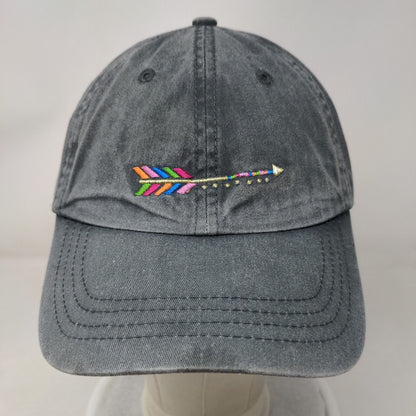 Arrow Follow Your Dreams Slideback Hat Gray One Size Embroidered Natural Life