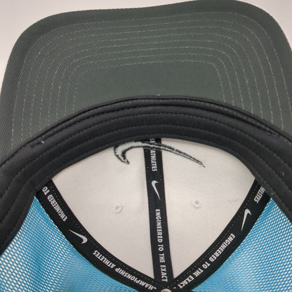 Nike Golf Fitted Mesh Back Hat Multi M/L Embroidered Swoosh 6 Panel