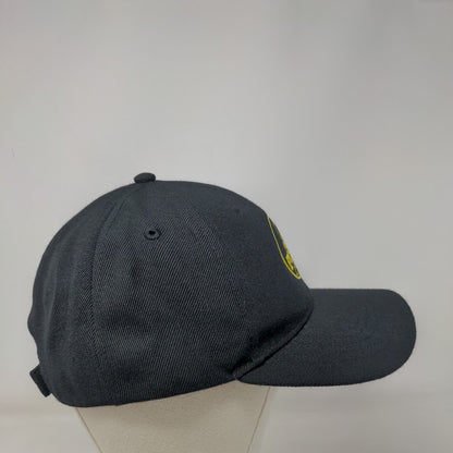 Idaho Pizza Company Strapback Hat Black One Size Embroidered 6 Panel Sportsman