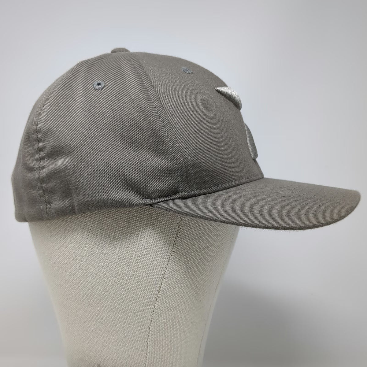 Flexfit Baseball Cap Beige XL Floracing 3D Puff Embroidery Logo Hat Fitted