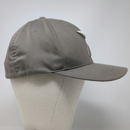 Flexfit Baseball Cap Beige XL Floracing 3D Puff Embroidery Logo Hat Fitted