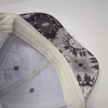 Unbranded Strapback Hat Multicolor OS Adjustable Tie Dye Vented Holes 6 Panel