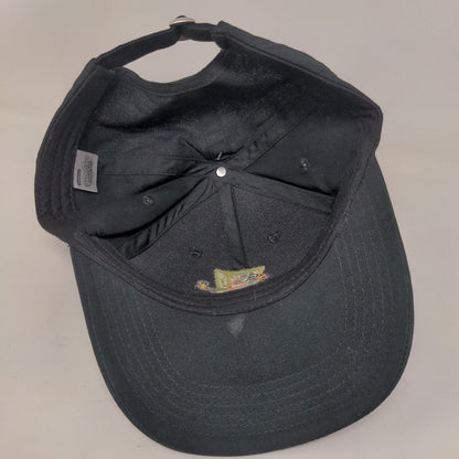 SpongeBob SquarePants Slideback Hat Black One Size Embroidered Nickelodeon