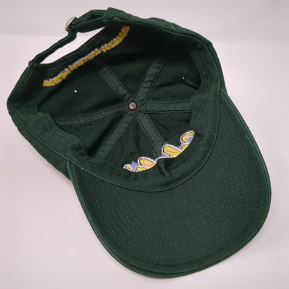 Cabela's Slideback Hat Green OSFA Adjustable World's Foremost Outfitters