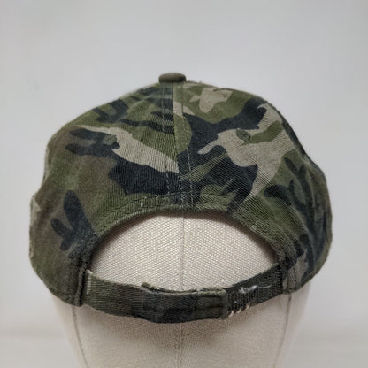 Gap Kids Strapback Hat Camouflage L/XL Adjustable 6 Panel Outdoor