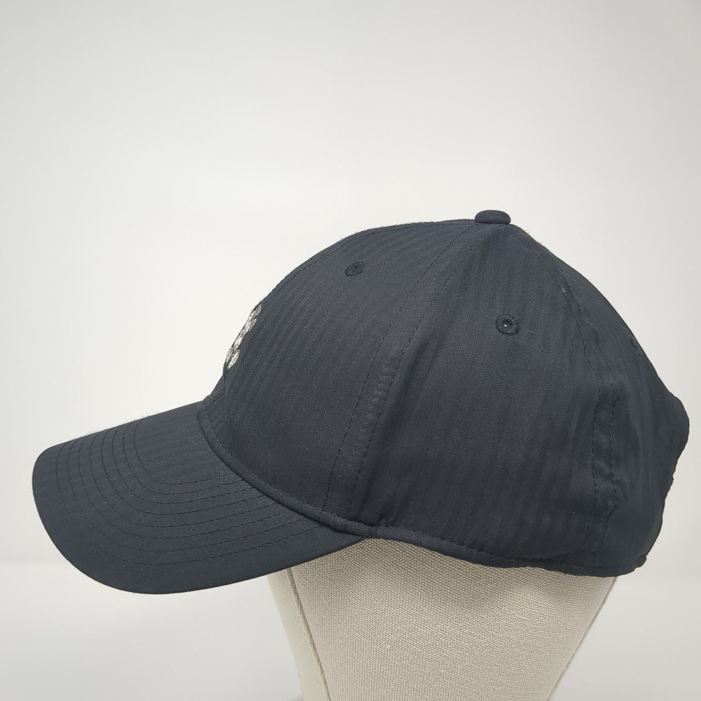 Mickey Mouse Slideback Hat Black One Size Striped Disney Nike Legacy91