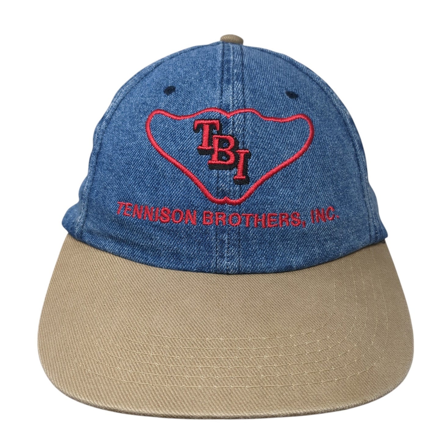 TBI Tennison Brothers Inc. Slideback Hat Multicolor One Size Denim
