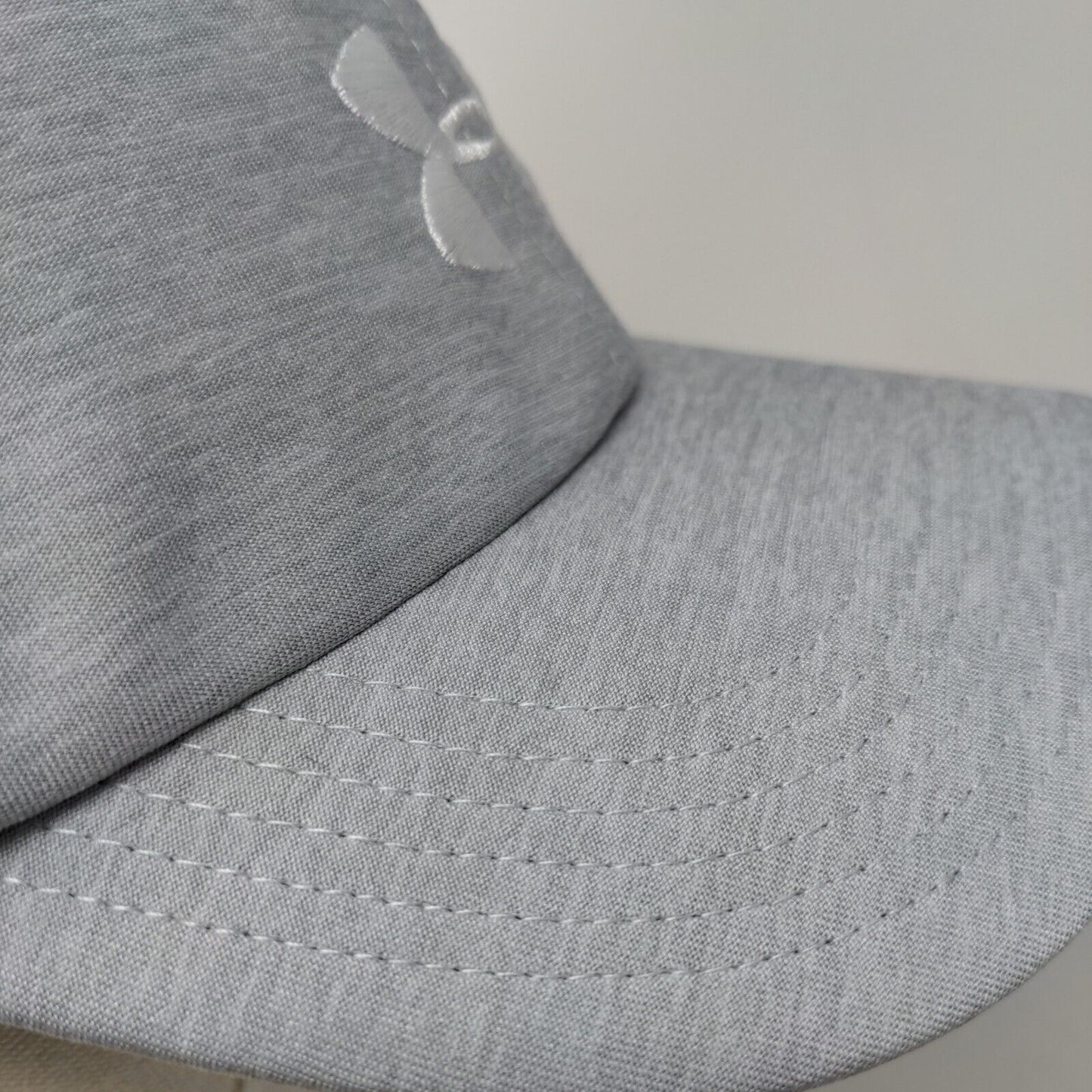 Under Armour Women's Slideback Hat Gray OSFA Adjustable Embroidered