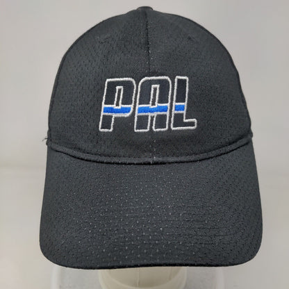 PAL Lavallee 33 Fitted Hat Black S/M Lightweight Embroidered Augusta Sportswear