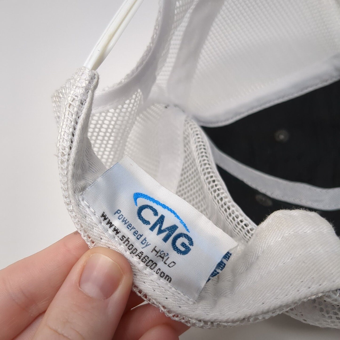 Fendt Agri-Service Agco Parts Snapback Trucker Hat Gray OSFA Mesh Back CMG Halo