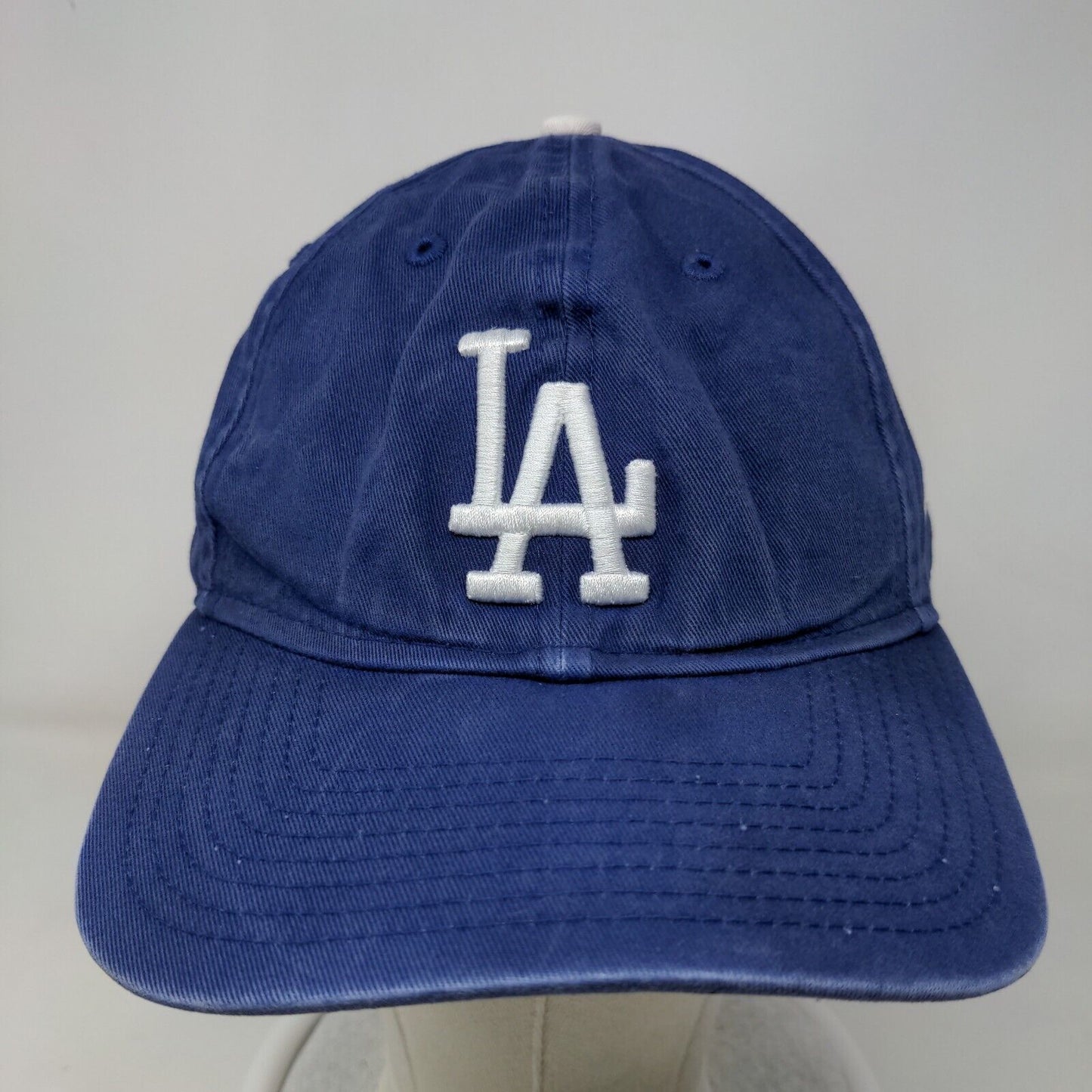 New Era Men's Slideback Hat Blue OSFM Embroidered LA Dodgers Logo 9Twenty