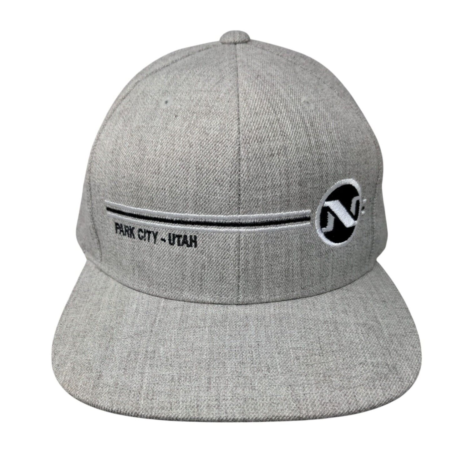 Park City - Utah Snapback Hat Gray One Size Adjustable The Classics Yupoong