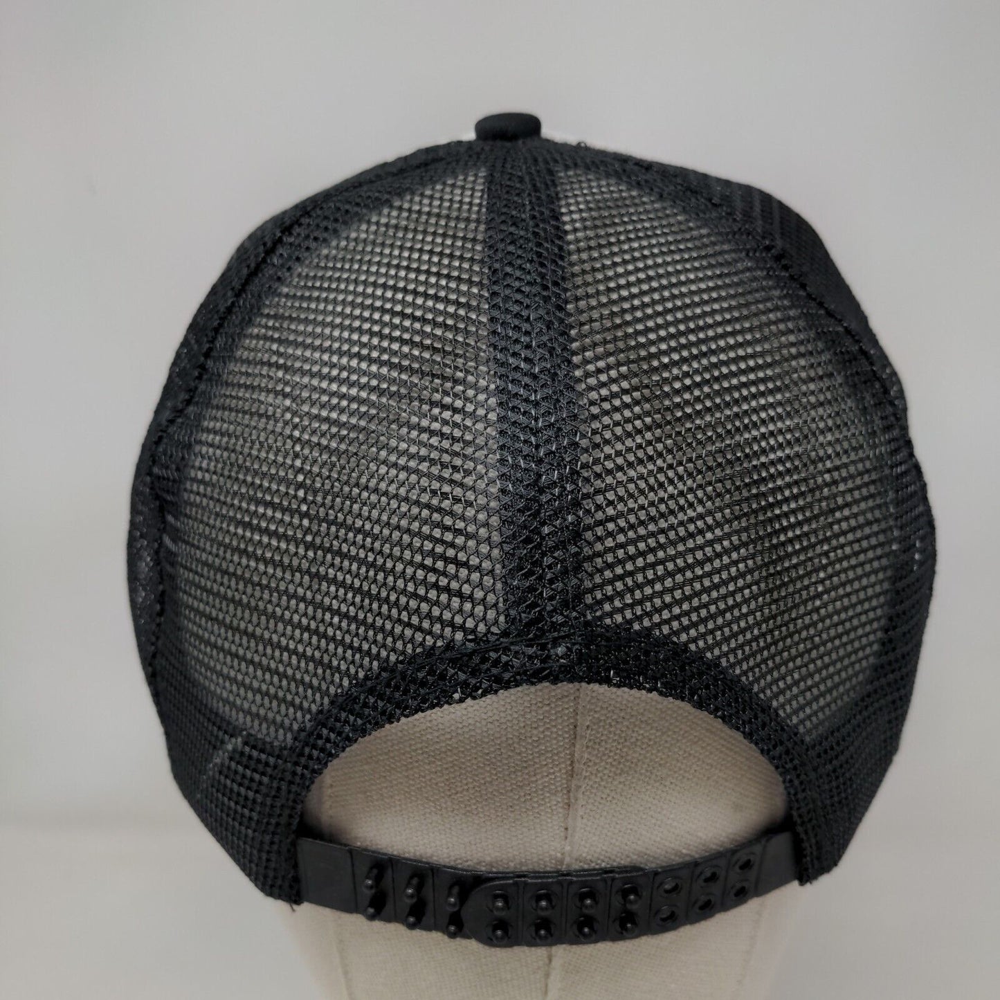 Indianapolis Motor Speedway Snapback Trucker Hat Black OSFA Mesh Back San Sun