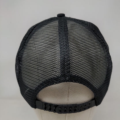 Indianapolis Motor Speedway Snapback Trucker Hat Black OSFA Mesh Back San Sun