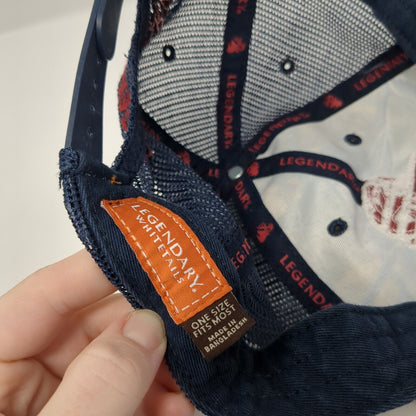 Legendary Whitetails Snapback Trucker Hat Camo One Size Mesh Back